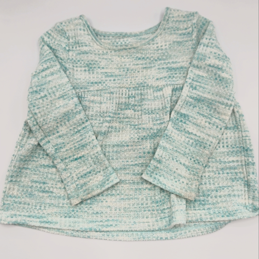 Jumping Beans Girl Toddler Blue Long Sleeve Shirt 2T
